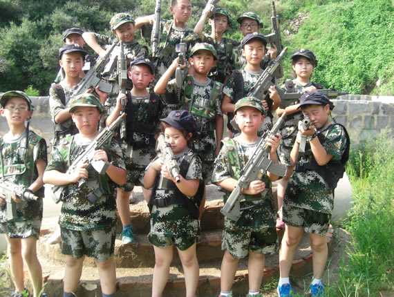 2013军事夏令营照片期